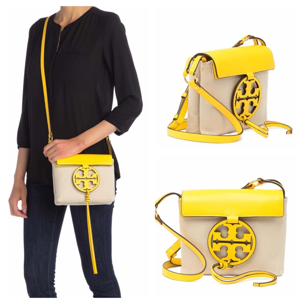 ⛔️SOLD⛔️Tory Burch Miller Canvas Crossbody - Picture 2 of 8